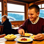 Bryndzové Halušky at a Koliba**

"A rustic wooden table in a traditional "koliba" (Slovak restaurant), set with a plate of Bryndzové Halušky (potato dumplings with sheep cheese and bacon). The dish is steaming slightly. Background shows traditional Slovakian decor.  Fully clothed patrons are enjoying their meal in the soft, warm light. Safe for work, appropriate content, professional photography, modest setting, family-friendly."

**